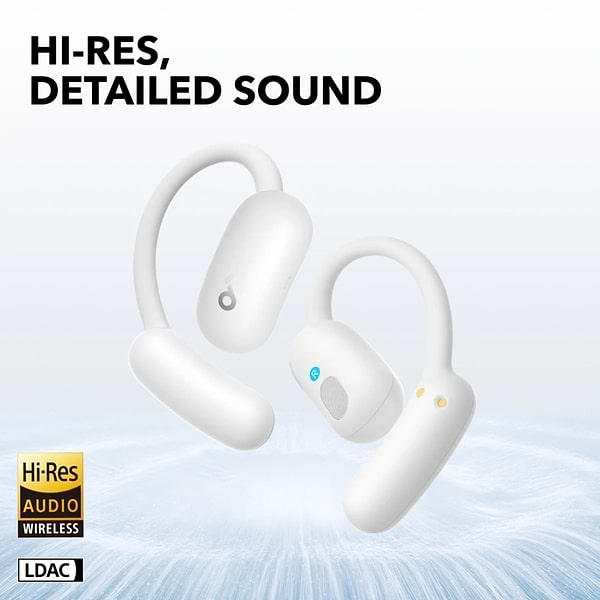 Фото - Навушники вкладиші бездротові TWS Anker SoundСore AeroFit 2 White (A3874G21)