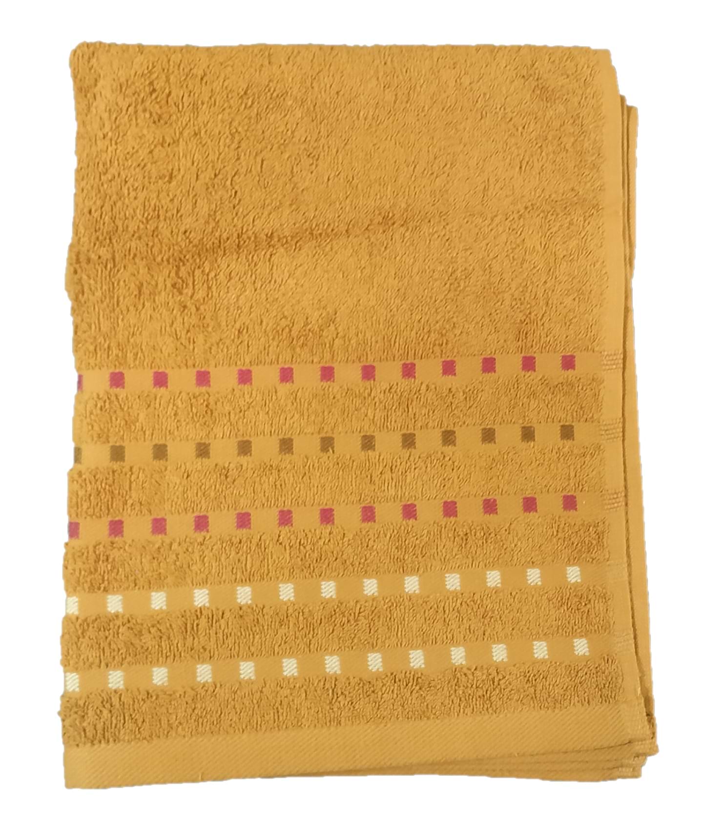 Рушник банний Zastelli Мозаїка 70х140 см бежевий (09538-000241)