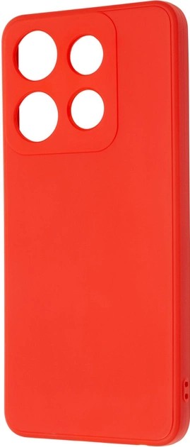 Чохол для смартфону Armorstandart Matte Slim Fit for Infinix Smart 7 Camera cover Red (ARM69078) - Фото 1