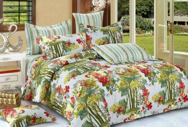 Комплект постельного белья Zastelli XS1008/green olive 200х220 см разноцветный