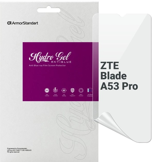 Захисна плівка для смартфону Armorstandart Anti-Blue for ZTE Blade A53 Pro (ARM68863)