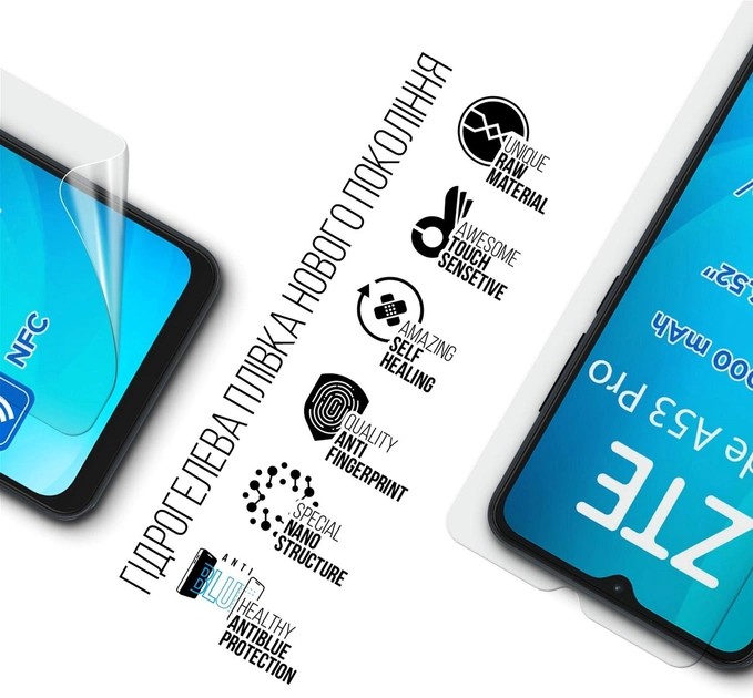 Фото - Захисна плівка для смартфону Armorstandart Anti-Blue for ZTE Blade A53 Pro (ARM68863)