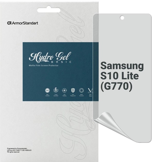 Захисна плівка для смартфону
 Armorstandart Matte for Samsung S10 Lite (G770) (ARM69765)