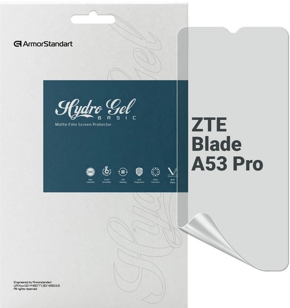 Фото - Захисна плівка для смартфону Armorstandart Matte for ZTE Blade A53 Pro (ARM68869)