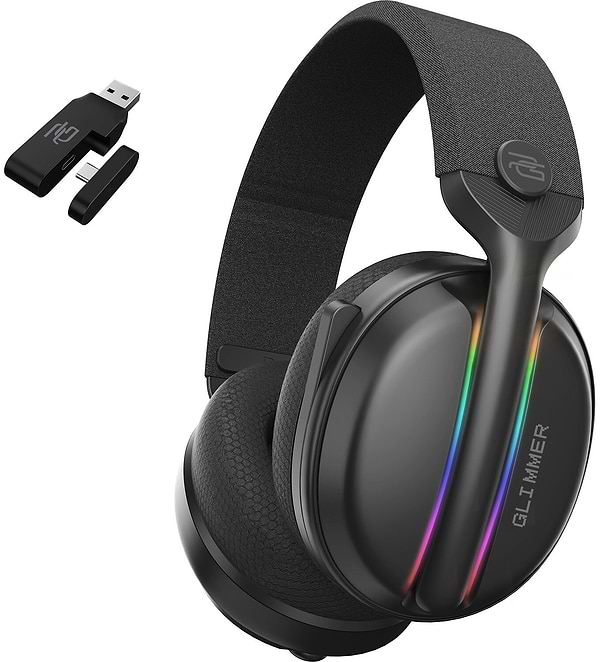 Фото - Гарнітура бездротова ігрова Proove Gaming Glimmer (APP) Black (WHGL00022001) Фото - Гарнітура бездротова ігрова Proove Gaming Glimmer (APP) Black (WHGL00022001)