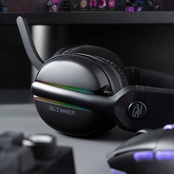 Фото - Гарнітура бездротова ігрова Proove Gaming Glimmer (APP) Black (WHGL00022001)