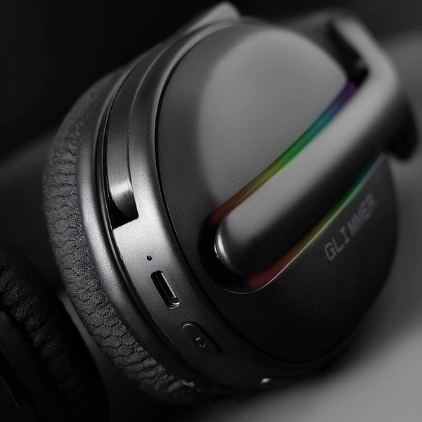 Фото - Гарнітура бездротова ігрова Proove Gaming Glimmer (APP) Black (WHGL00022001)