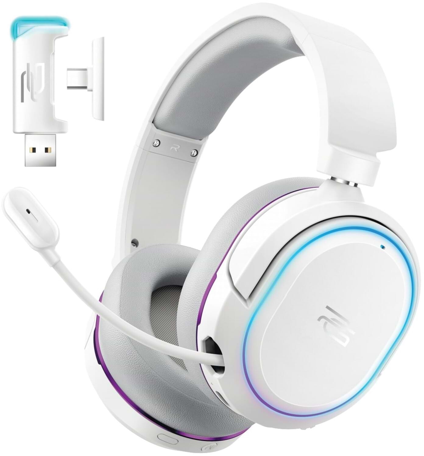 Гарнітура бездротова ігрова Proove Gaming Rapture (APP) White (GHRP00010002) - Фото 1