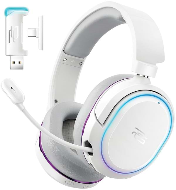 Фото - Гарнітура бездротова ігрова Proove Gaming Rapture (APP) White (GHRP00010002)