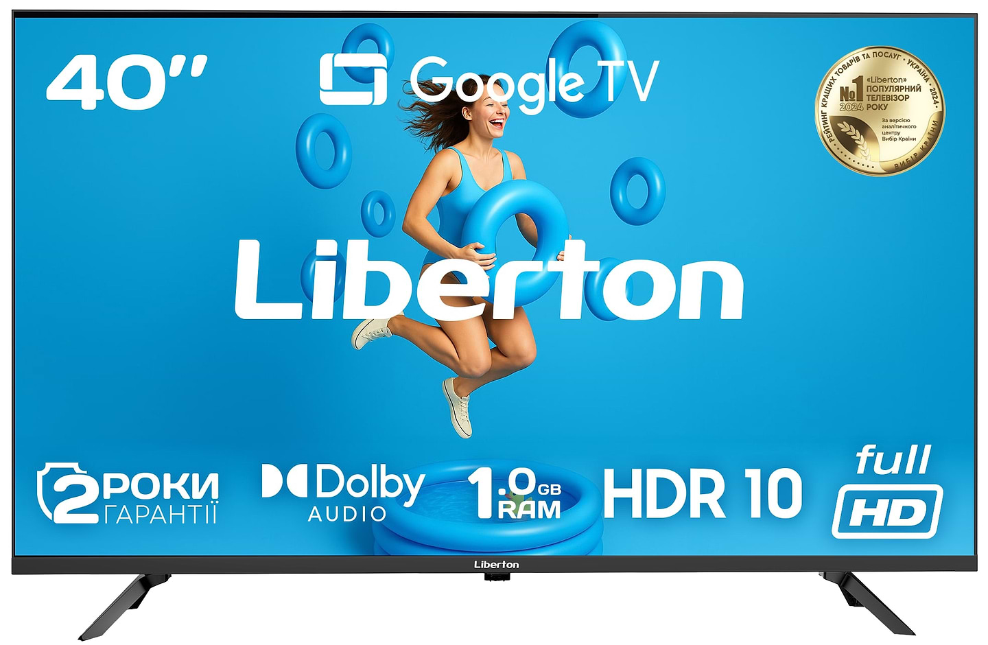 Телевизор Liberton LTV-40F02GT - Фото 1