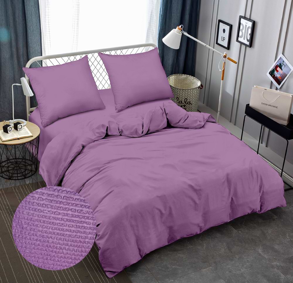 Комплект постельного белья Zastelli 17-3628 Amethyst Orchid жатка 175х210 Сиреневый (22230)