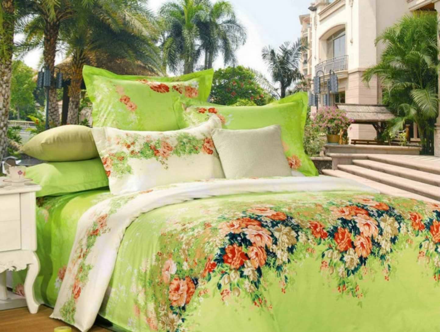 Комплект постільної білизни Zastelli ABL901 сатин 200х220 см різнокольоровий