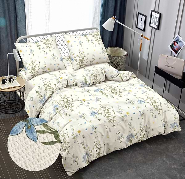 Фото - Комплект постільної білизни Zastelli JH11459-9 Ромашкове поле жатка 175х210 Різнокольоровий (20928) Фото - Комплект постільної білизни Zastelli JH11459-9 Ромашкове поле жатка 175х210 Різнокольоровий (20928)