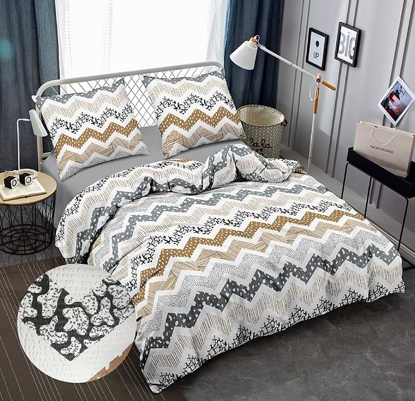 Фото - Комплект постільної білизни Zastelli J3477-4/Tradewinds жатка 175х210 Різнокольоровий (22262)