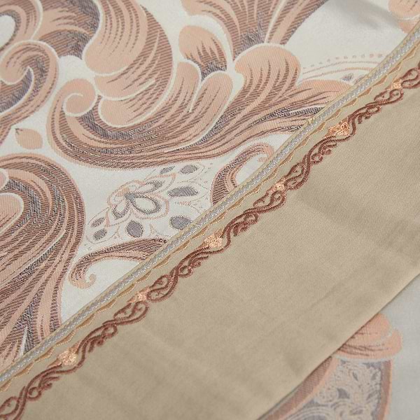 Фото - Комплект постільної білизни Word of Dream 64 Версаль жаккард 200х220 см бежевий (19303-19308)