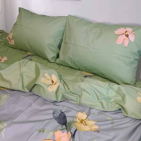 Фото - Комплект постельного белья Word of Dream дизайнерский BX631 Премиум сатин 2х150х215см серый (20017)