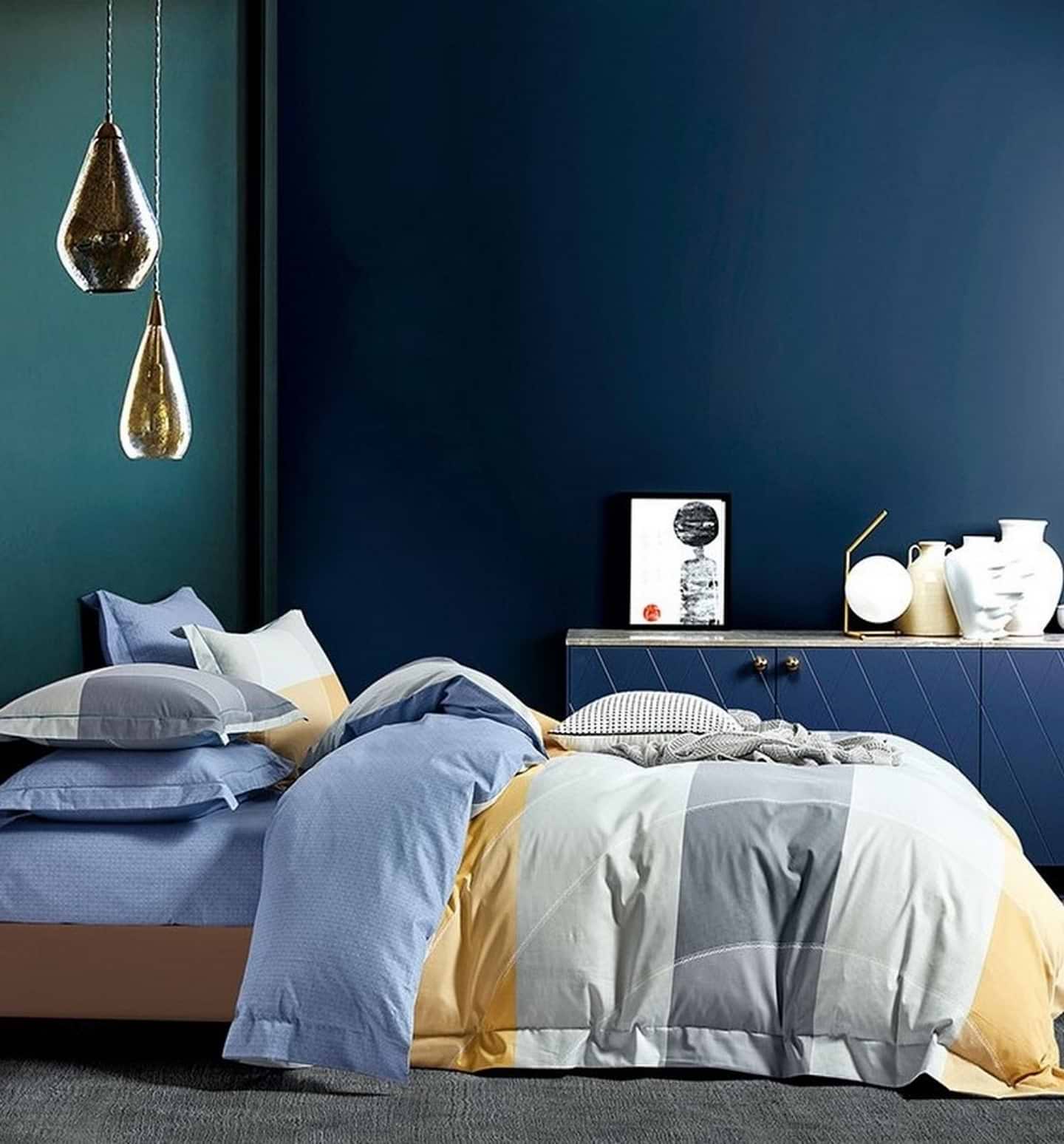 Комплект постільної білизни Word of Dream Премiум сатин 200х220 см сірий (ВХ709) - Фото 1