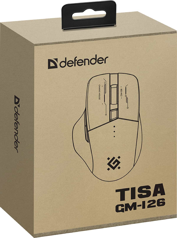 Фото - Миша бездротова ігрова Defender Tisa GM-126 (52126)
