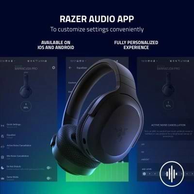 Фото - Гарнітура бездротова ігрова Razer Barracuda X 2022 Roblox Edition Black (RZ04-04430400-R3M1)