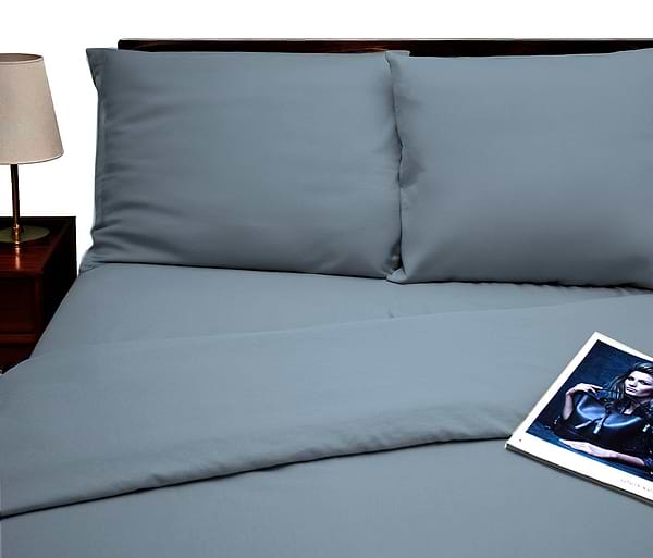 Фото - Комплект постільної білизни Zastelli віскоза 200х220 см блакитний (22092)