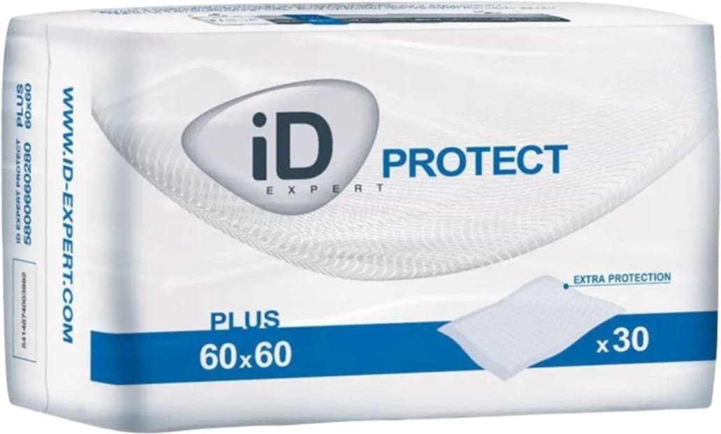 Одноразовая пеленка ID Protect Consumer 60x60 Plus 30 шт. (5414874003992)