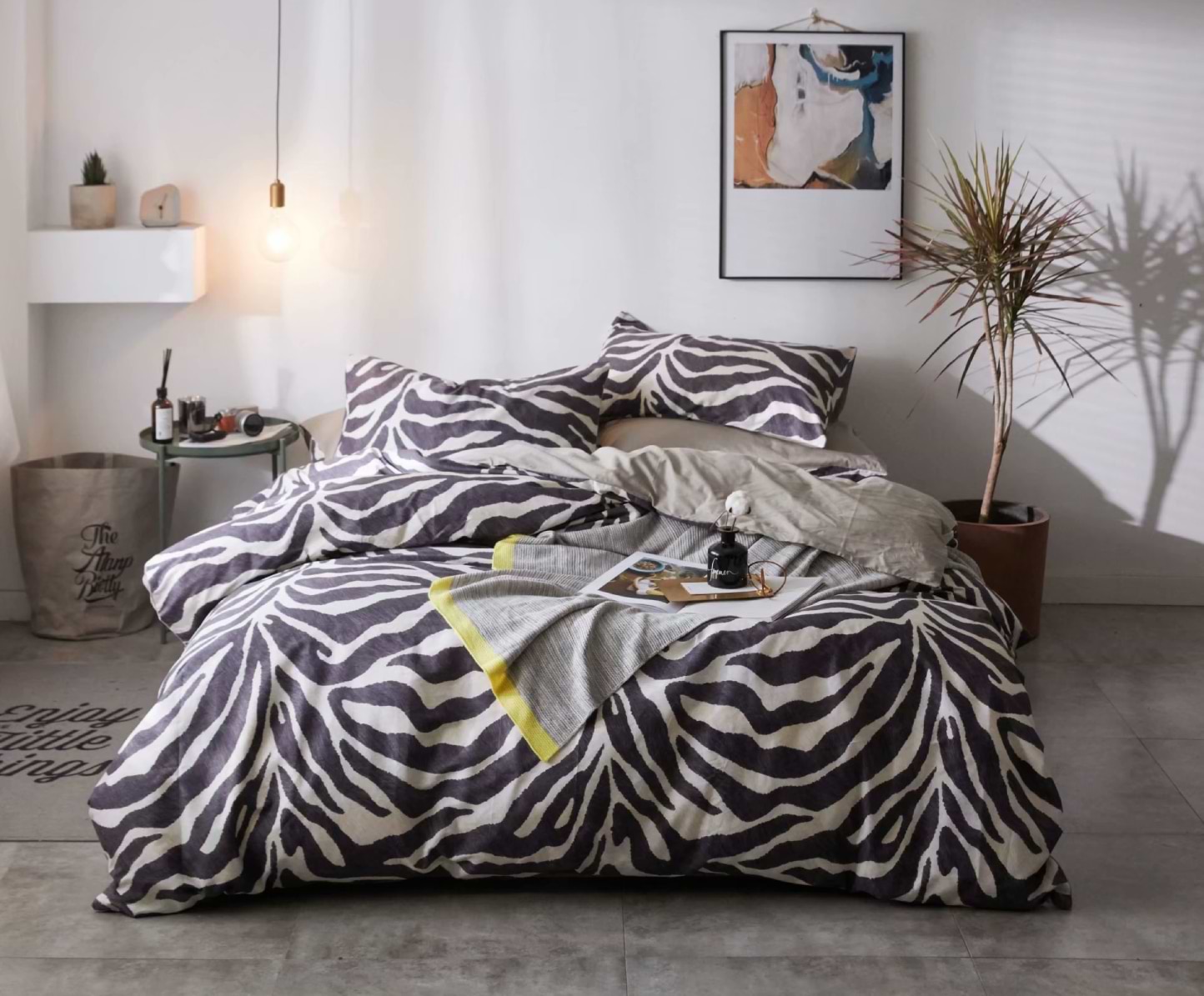 Комплект постельного белья Word of Dream 211 Сатин 150х215 Серый (16778)