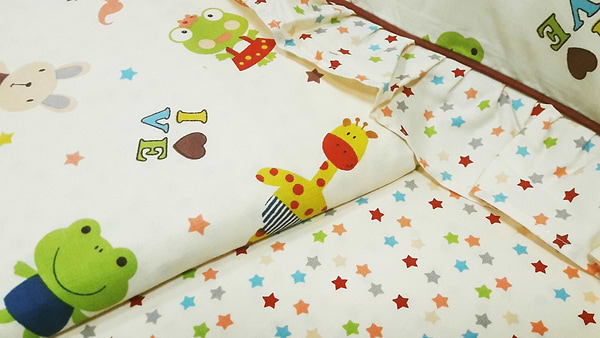 Фото - Комплект постільної білизни дитячий Word of Dream НВ134 Сатин 112х147 Молочний (11445)