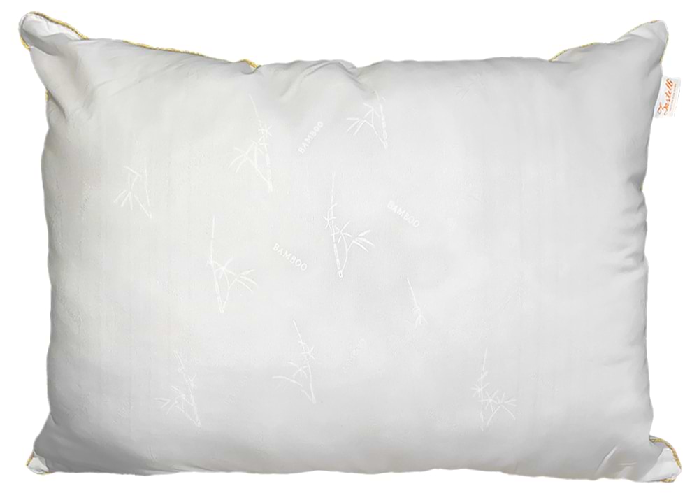 Подушка стандартна Zastelli Бамбук 50х70 біла (11528)