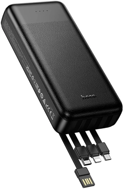 Батарея мобильная HOCO J163A 20000mAh Black (6942007664592)