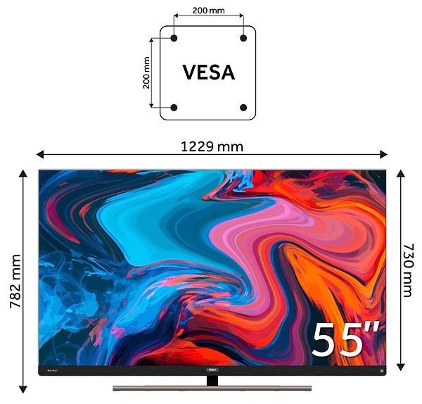 Фото - Телевизор Haier H55S900UX