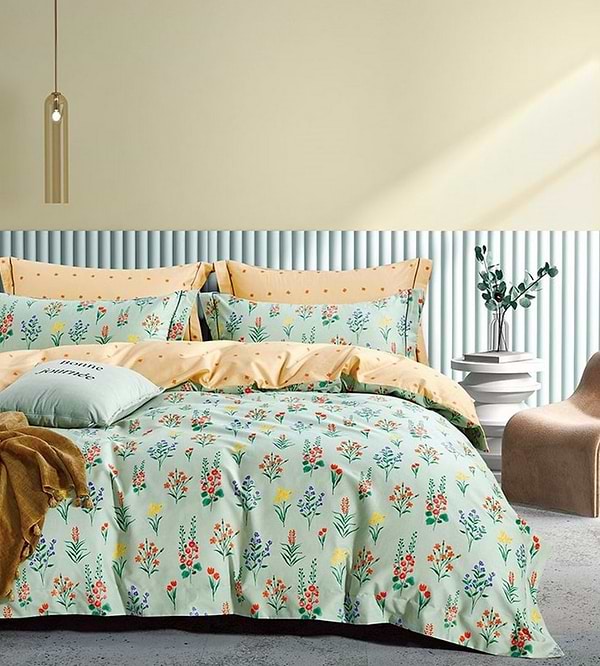 Фото - Комплект постельного белья Word of Dream ВХ723 Премиум сатин 150х215см зеленая (20008)