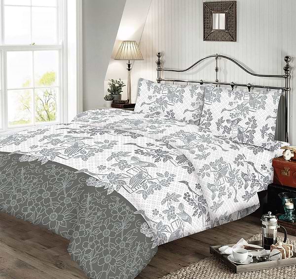 Фото - Комплект постельного белья Zastelli 20-0471 Grey бязь Gold 175х210 Серый (17258)