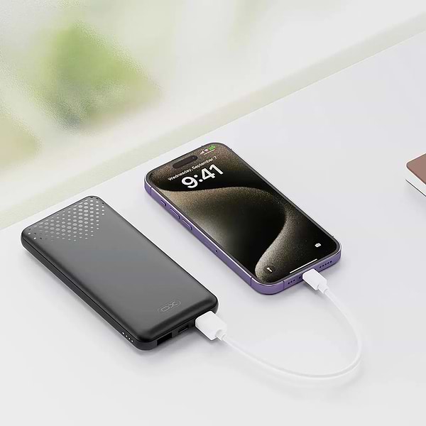 Фото - Батарея мобільна XO 10000mAh (PB312.black)