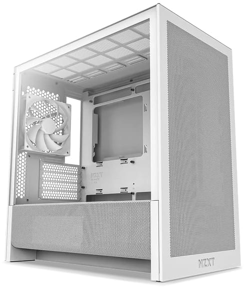 Корпус NZXT H3 Flow micro-ATX Mid-tower Case - All White (CC-H31FW-01)
