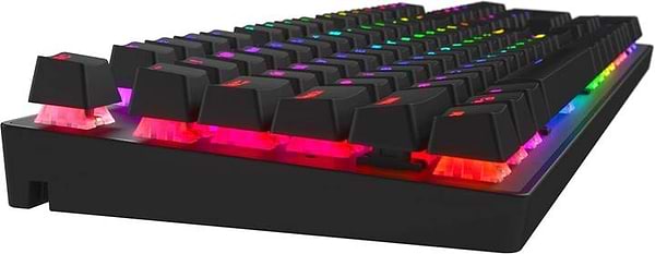 Фото - Клавиатура проводная игровая Hator Starfall RGB Hotswap Gateron Red Switch USB Black (HTK-597)
