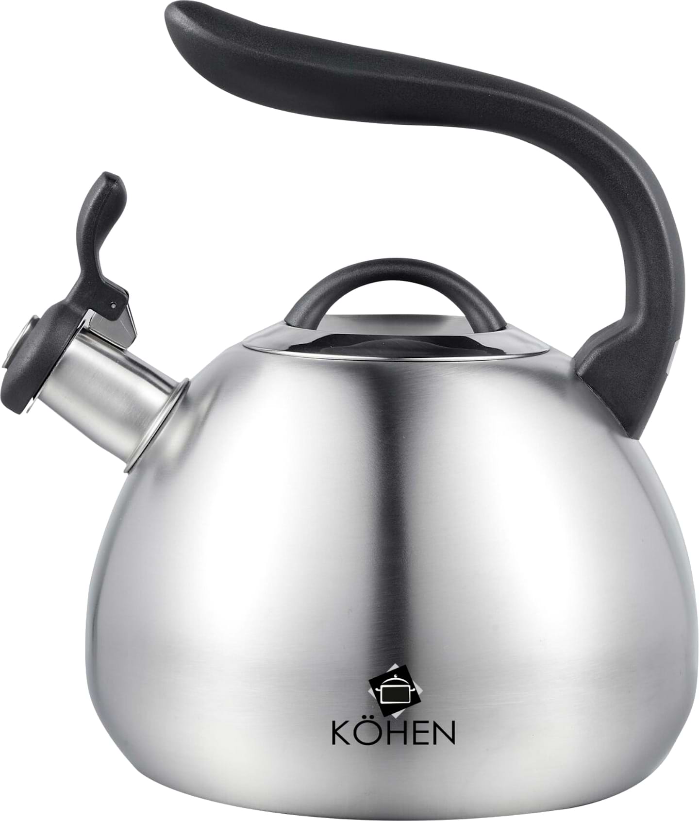 Купить Чайник металлический Kohen со свистком Dandy 3 л (KN93003) - Фото 1 Чайник металлический Kohen со свистком Dandy 3 л (KN93003) - Фото 1