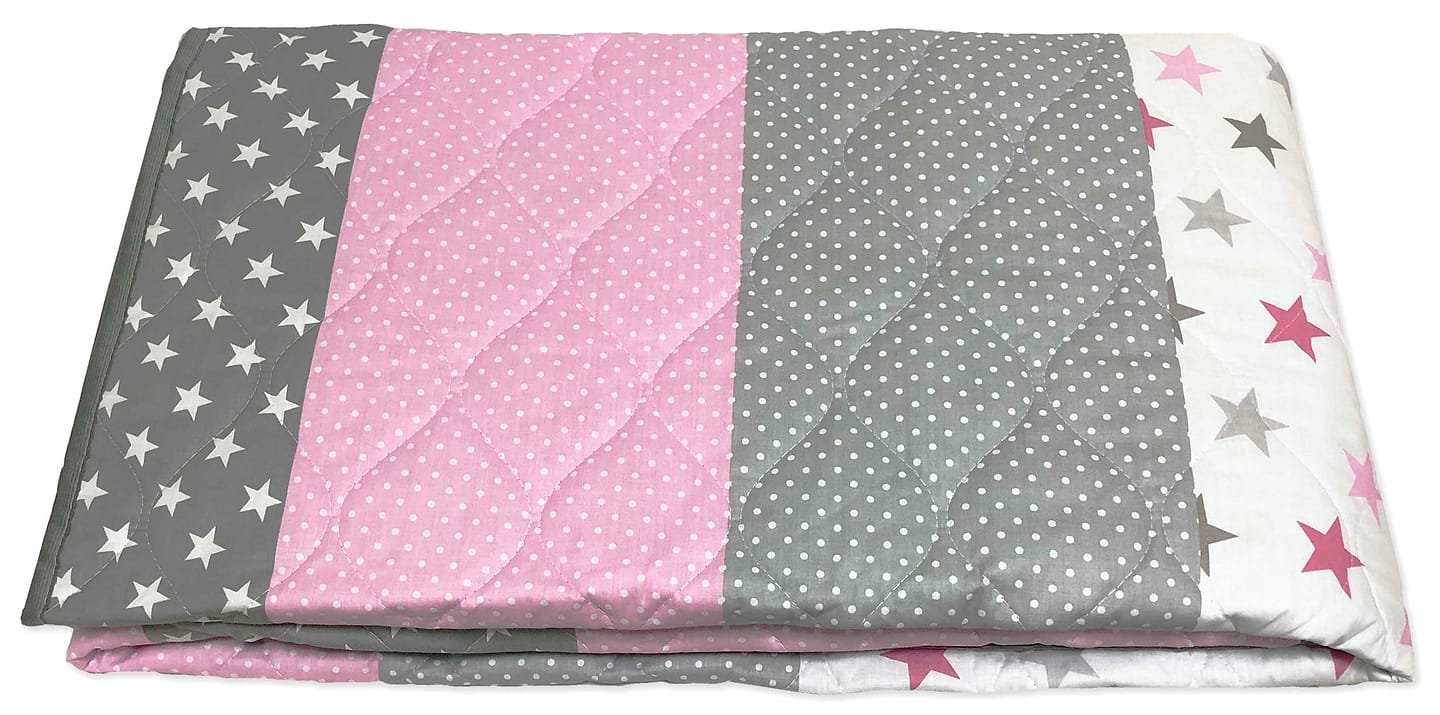 Покривало двоспальне Zastelli двустороннє Star Dots Lota бавовна 210х240 см (16772)