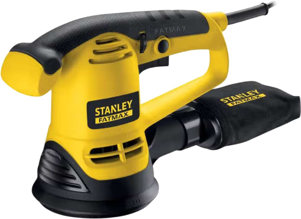 Ексцентрикова шліфовальна машина Stanley FatMax 480 Вт (FME440K) - Фото 1