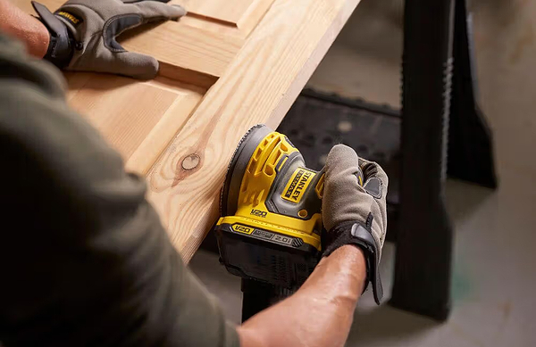 Фото - Ексцентрикова шліфовальна машина Stanley FatMax Li-Ion 18В (SFMCW220D1S)