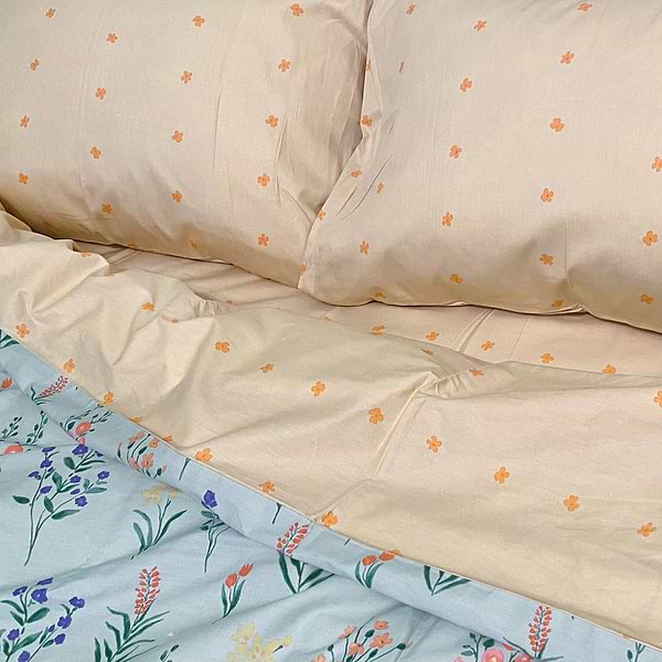 Фото - Комплект постільної білизни Word of Dream дизайнерський ВХ723 Премiум сатин 2х150х215см зелена (20024)