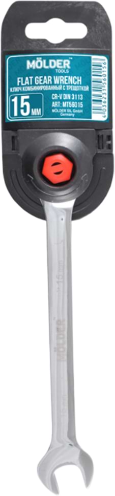 Ключ комбинированный Molder CR-V 15 мм (MT56015)