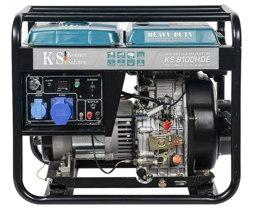 Генератор дизельный Konner&Sohnen KS 8100HDE (EURO V)