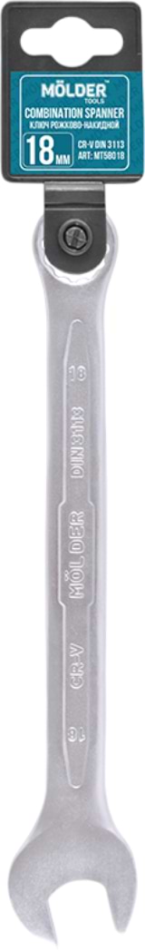 Ключ комбинированный Molder CR-V 18 мм (MT58018)