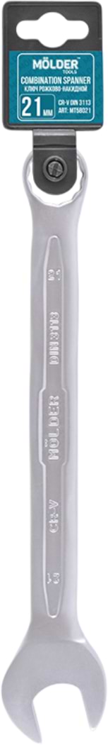Ключ комбинированный Molder CR-V 21 мм (MT58021)