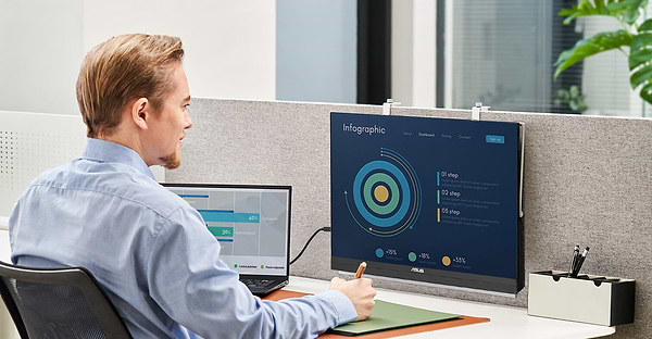 Фото - Монітор Asus ZenScreen MB27ACF