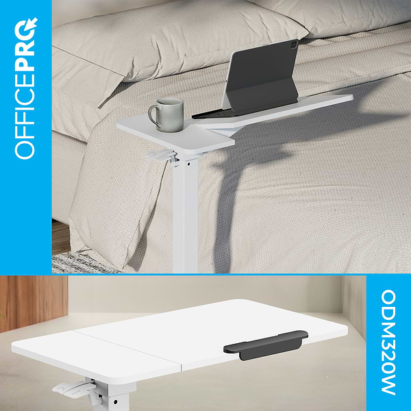 Фото - Стол компьютерный OfficePro ODM320W White