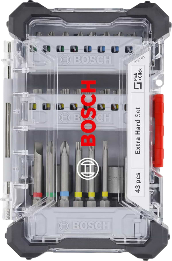 Фото - Набор бит для отвертки Bosch Professional Extra Hard Screwdriver Bit Set (2.607.017.723)