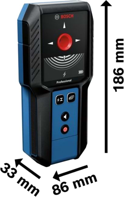 Фото - Детектор Bosch Professional GMS 120-27 (0.601.081.700)