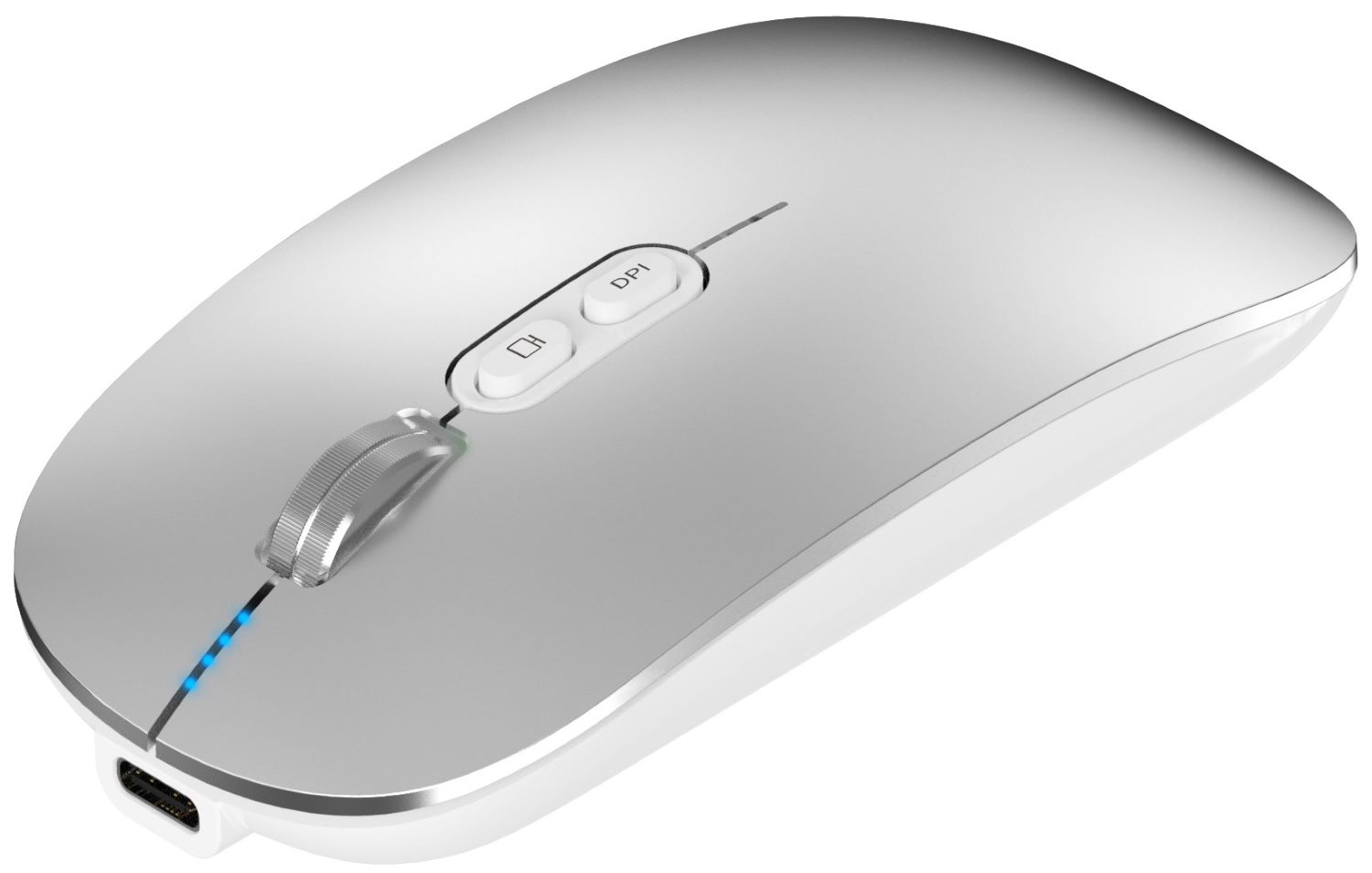 Миша бездротова Bavin G-K-991 RGB Wireless Silver - Фото 1