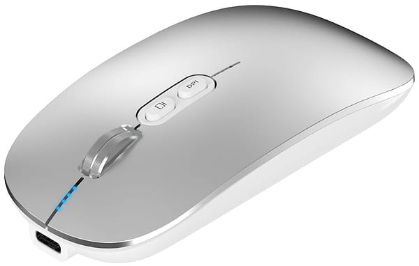 Фото - Миша бездротова Bavin G-K-991 RGB Wireless Silver